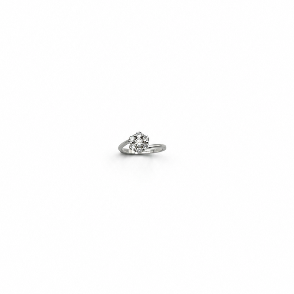 Anello Donna Fiore Argento 925