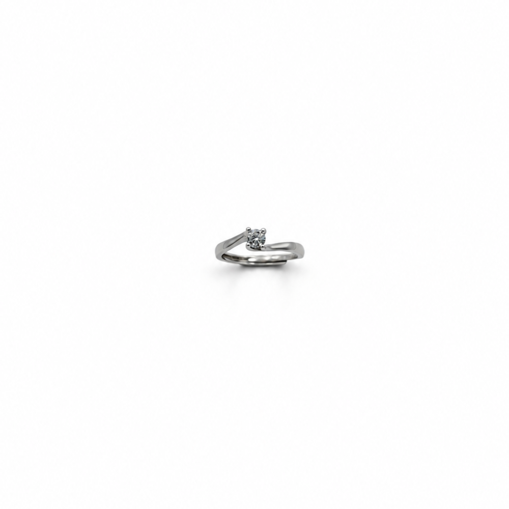Anello Donna Solitario Argento 925