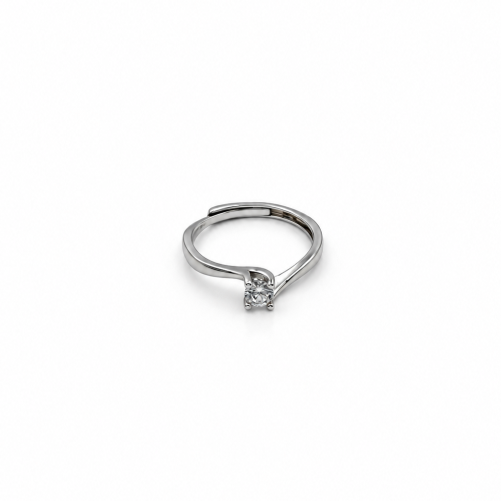 Anello Donna Solitario Argento 925