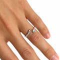 Anello Donna Aperto Stella Argento 925