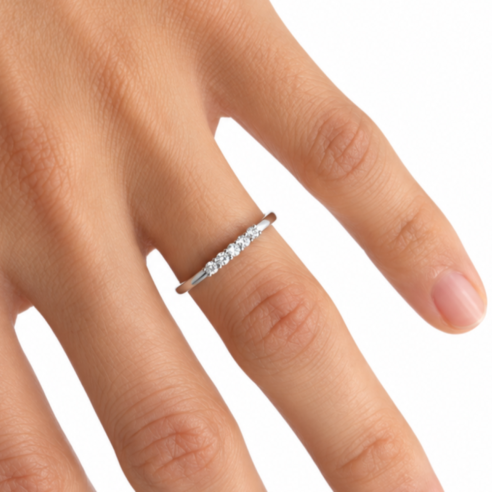 Anello Donna Veretta Argento 925