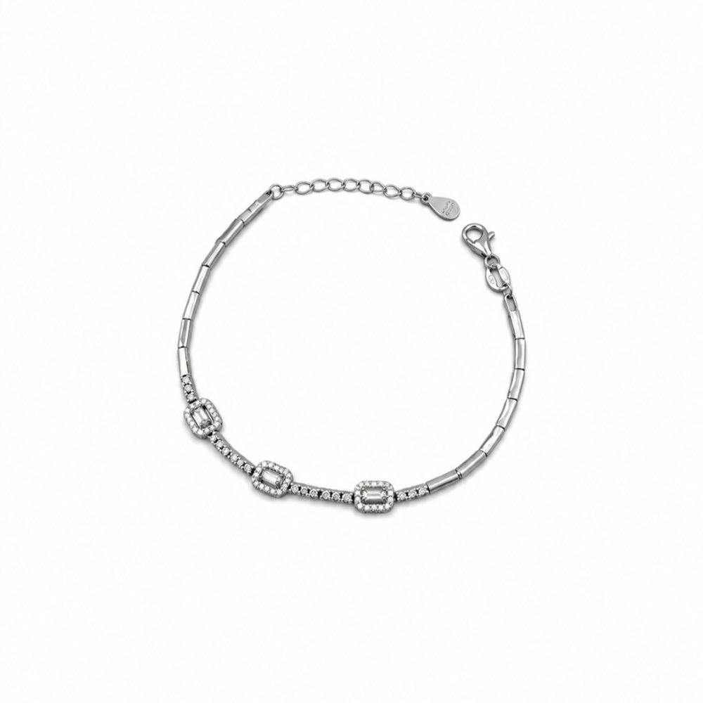 Bracciale Donna Semi rigido Argento 925