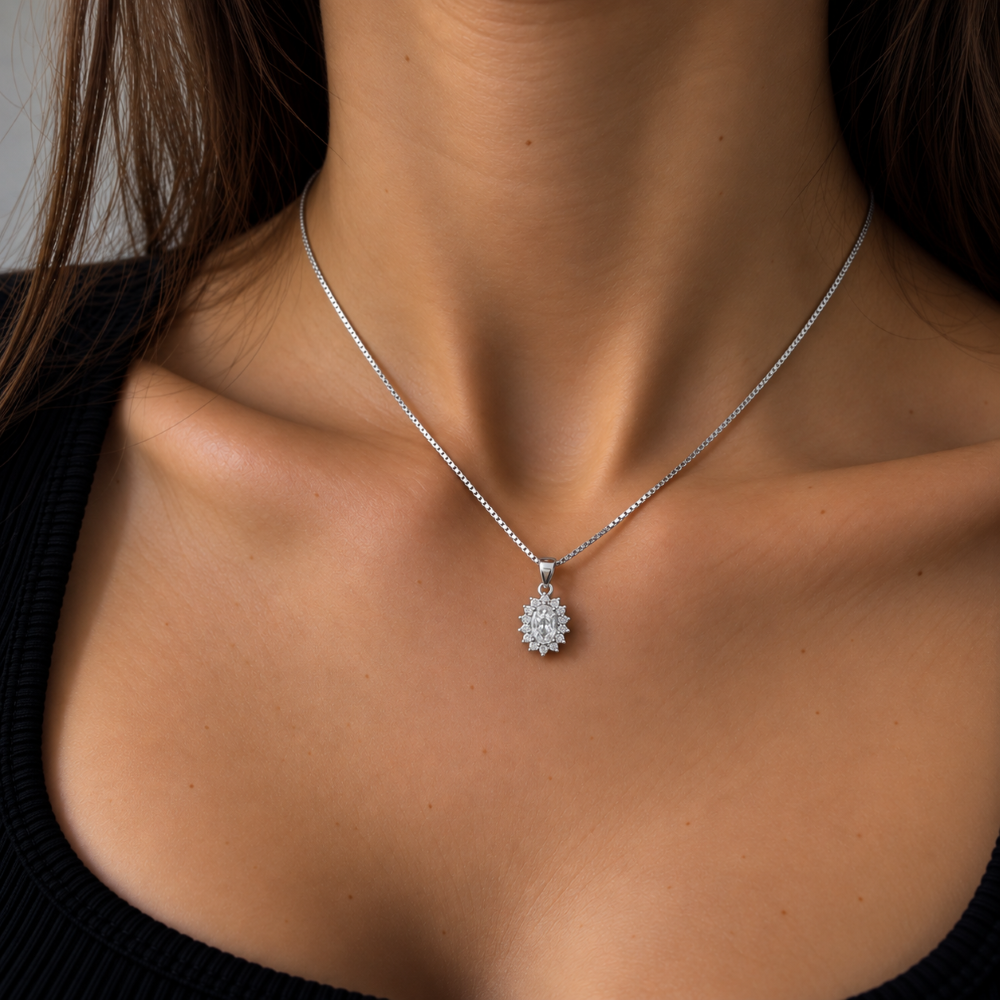Collana Donna modello Kate Argento 925