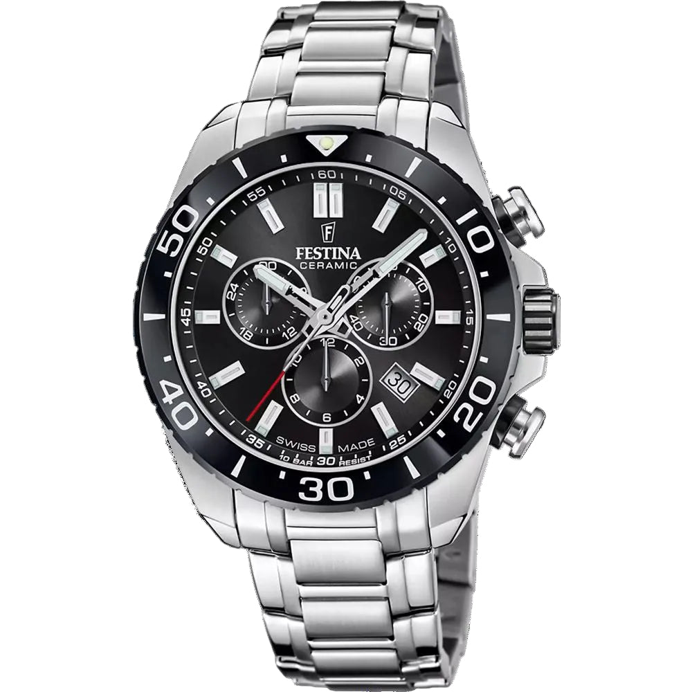 Orologio Festina Uomo Swiss Made Cronografo F20042/4