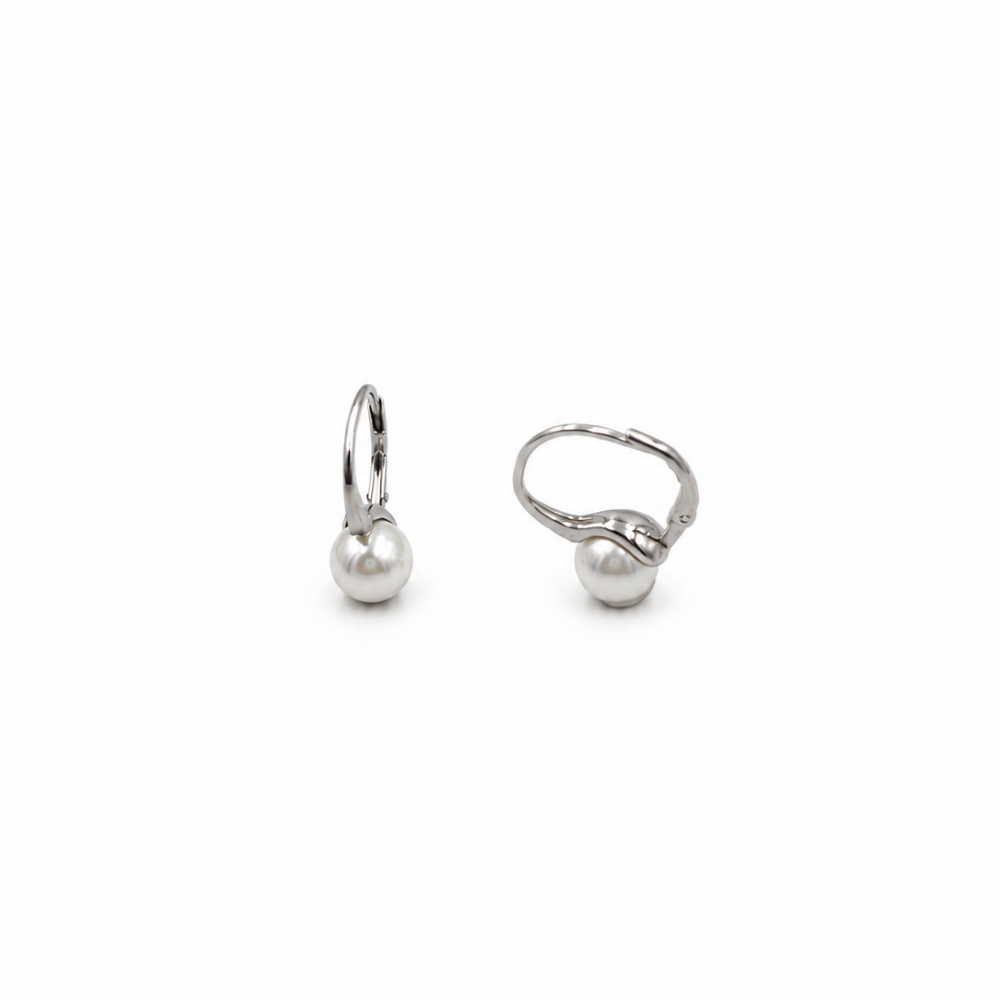 Orecchini Donna Perla Monachella Argento 925