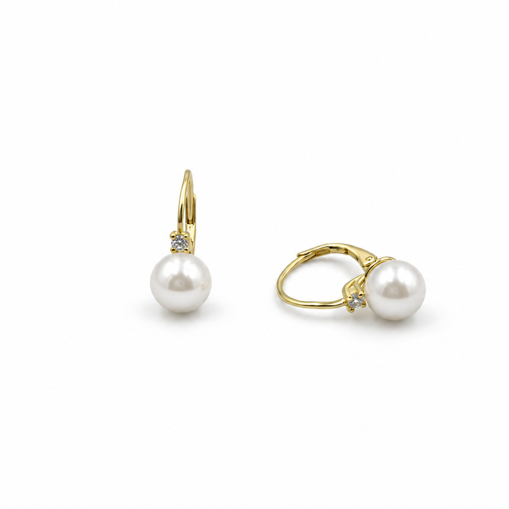 Orecchini Donna Perla Monachella Argento 925